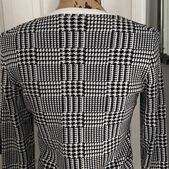 Ann Taylor Black, White Sweater Cardigan, Petite S/P Button Down - Picture 9 of 15